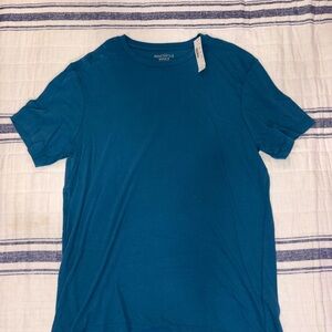 J. Crew Blue Short Sleeve Tee